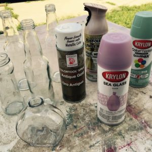 DIY Bottles Project - Supplies Needed