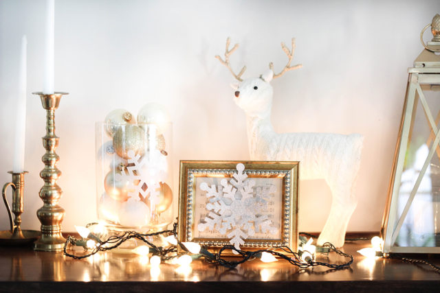 Paper Riot Co DIY Framed Snowflakes Holiday Decor