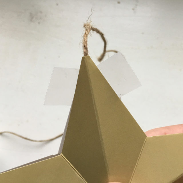 Paper Riot Co Dimensional star ornament DIY project idea